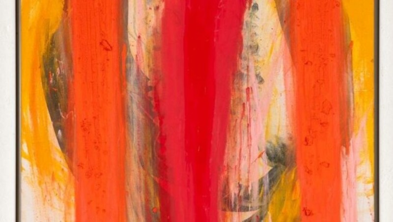 Arnulf Rainer, Ausschnitt (Bild: Atelier Rainer/Christian Schepe)