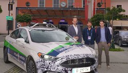 Staatssekretär Tursky (li.) bei der Experten-Runde in Wörgl (Bild: VIRTUAL VEHICLE)