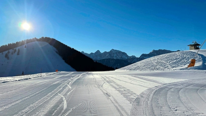 Am Dreiländereck läuft der Skibetrieb Mitte Dezember an. 