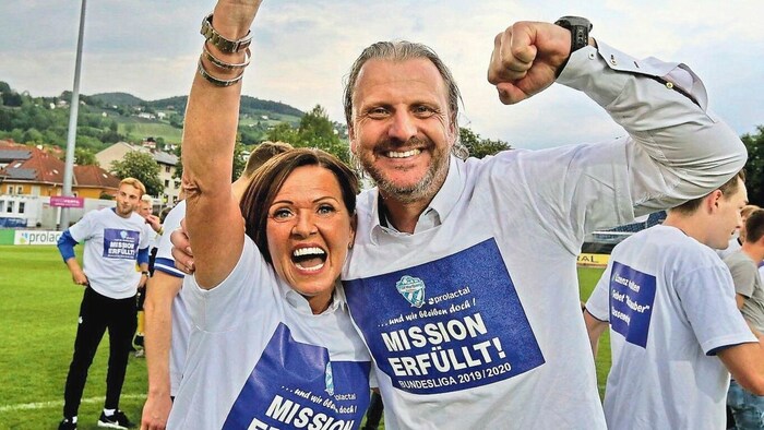 Ein Erfolgsduo: Brigitte Annerl und Markus Schopp.