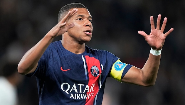 Kylian Mbappé (Bild: Copyright 2023 The Associated Press. All rights reserved)
