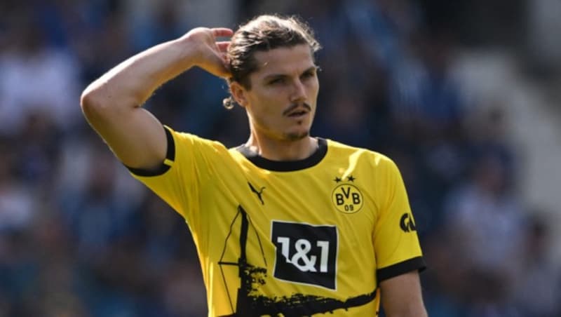 Dortmund-Ass Marcel Sabitzer (Bild: APA/AFP/Ina FASSBENDER)