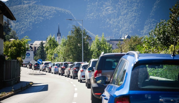 Es staute auf der A10 und auf den Bundesstraßen.