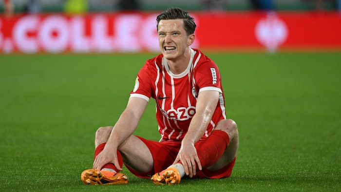 Michael Gregoritsch scored the only goal for SC Freiburg, but in the end it was not enough to ...