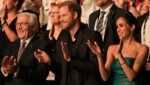 Gaben sich verliebt und vertraut: Meghan und Harry (Bild: Rolf Vennenbernd / dpa / picturedesk.com)