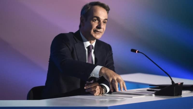 Kyriakos Mitsotakis (Bild: AFP)