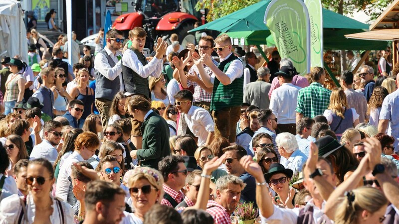 Full streets and squares can be expected again this year at the Aufsteirern. (Bild: Christian Jauschowetz)