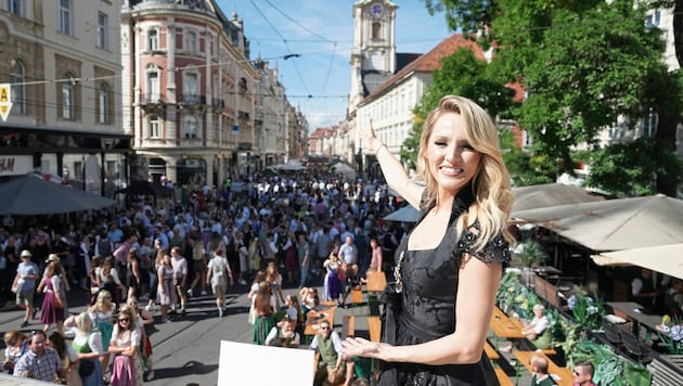 Crowd-puller Melissa Naschenweng was also at last year's sensational event (Bild: Pail Sepp)