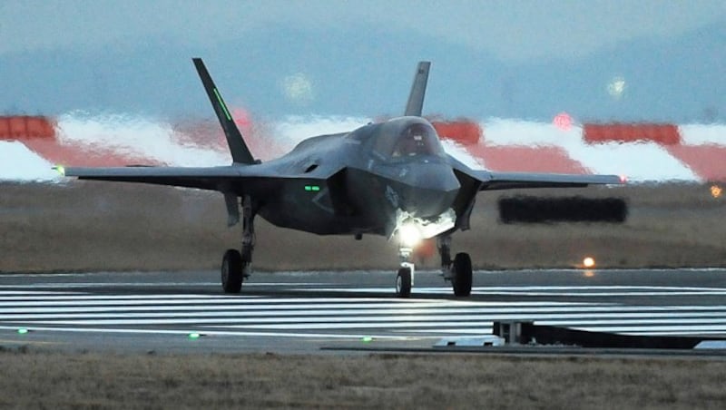 Der F-35 gilt als das teuerste Kampfflugzeug der Welt. (Bild: AFP)