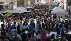 120.000 Besucher stürmten am Sonntag in die Grazer Innenstadt. (Bild: Pail Sepp)