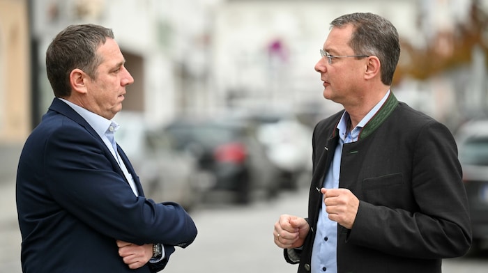 SPÖ-Stadtvize Peter Stummer (l.) hat für den Vorstoß von ÖVP-Bürgermeister Bernhard Zwielehner ...