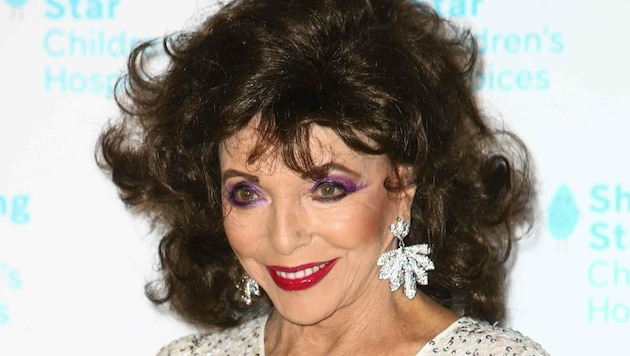 Joan Collins schildert ihre Zeit als junges Hollywood-Starlet, das von Marilyn Monroe vor den „Wölfen“ gewarnt wurde ... (Bild: www.pps.at)