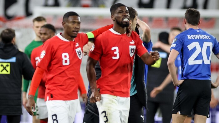 Danso, hier mit Alaba, will bei der EURO mit Österreich für Furore sorgen.