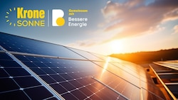 Mit „Krone Sonne“ nachhaltig Energie gewinnen. (Bild: stock.adobe.com, Krone KREATIV)