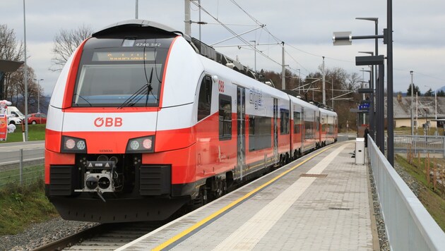 Im Dezember 2022 wurde die elektrifizierte Rosentalbahn in Betrieb genommen.