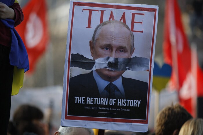 Putin-Gegner greifen immer wieder zum Hitler-Vergleich.