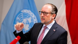 Außenminister Alexander Schallenberg bei der UNO-Versammlung in New York (Bild: Außenministerium/Michael Gruber)