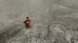 Das Wetter forderte die Bergretter am Montagnachmittag heraus. (Bild: Bayrisches Rotes Kreuz)