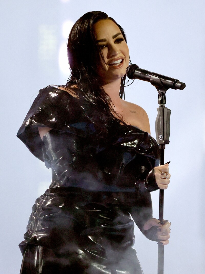 Demi Lovat bei den MTV-Awards (Bild: APA/Getty Images via AFP/GETTY IMAGES/Theo Wargo)