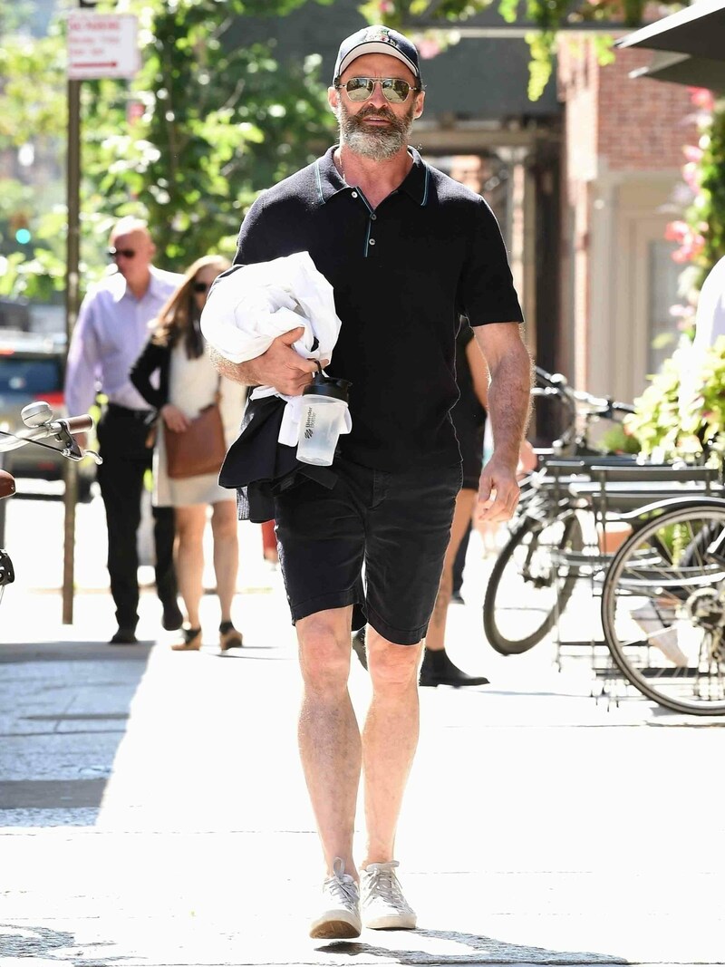 Hugh Jackman als Single in New York unterwegs. (Bild: www.PPS.at)