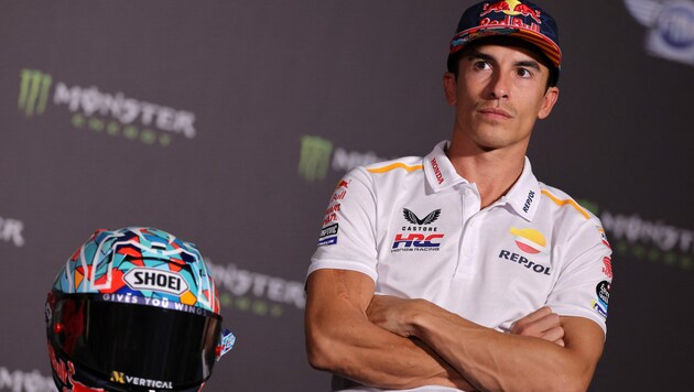 Marc Marquez hat Probleme, nach Indien zu reisen. (Bild: APA/AFP/LLUIS GENE)