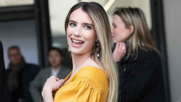 Emma Roberts ist einmal mehr, einmal weniger behaart. (Bild: www.PPS.at)