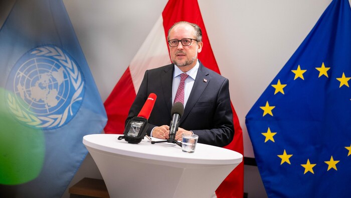 Außenminister Alexander Schallenberg in New York