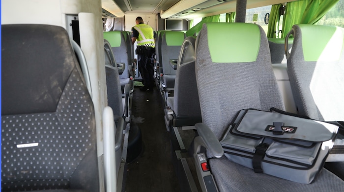 45 Fahrgäste befanden sich an Bord des Unfallbusses.