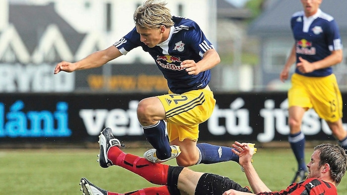 Stefan Hierländer bei seinem Europacup-Debüt 2010.