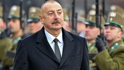 Aserbaidschans Präsident Ilham Alijew (Bild: APA/AFP/ATTILA KISBENEDEK)
