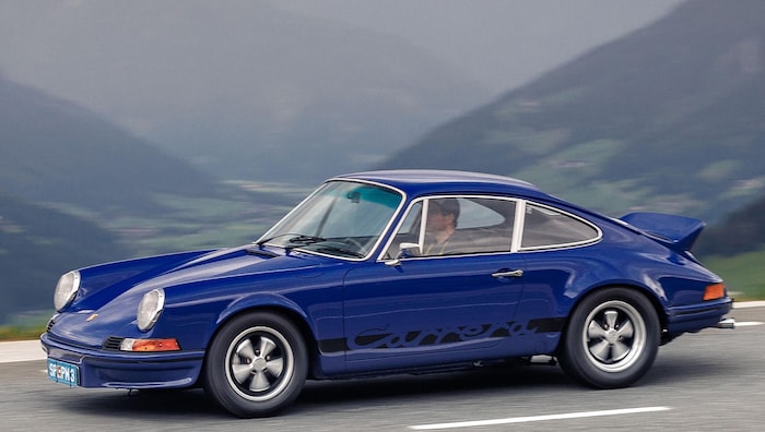 Werksfahrer Richard Lietz findet die 911-Essenz auch im RS des Ur-Elfers.