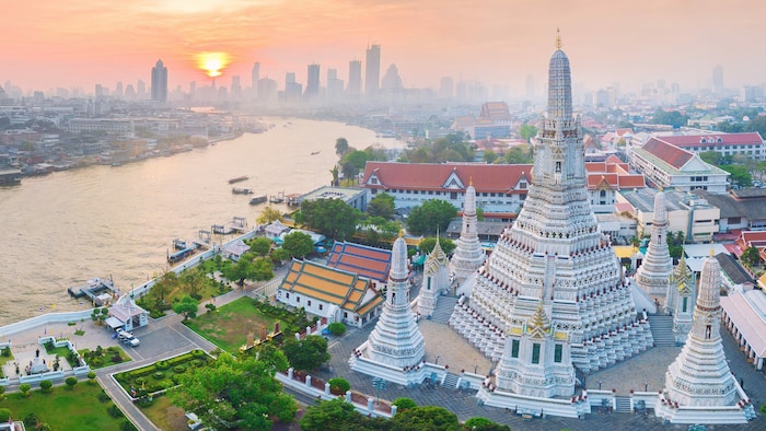 Eines der Highlights der Reise: Bangkok und seine Tempel