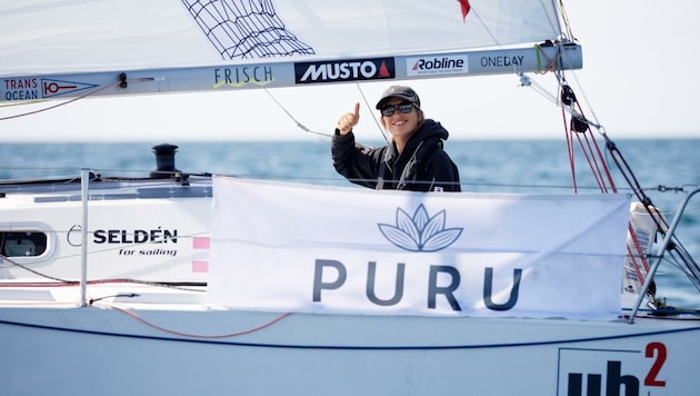 Lisa Berger startet als erste Österreicherin beim „Mini Transat“ (Bild: Josselin Didou | Qaptur | PURU Transgascogne)