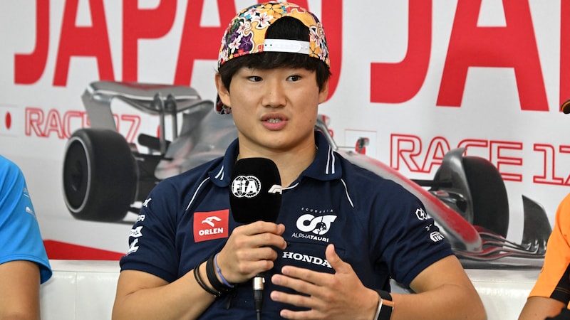 Yuki Tsunoda (Bild: APA/AFP/Kazuhiro NOGI)