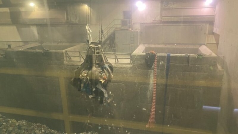 250.000 Tonnen Abfall im Jahr werden hier verwertet. (Bild: krone.tv)