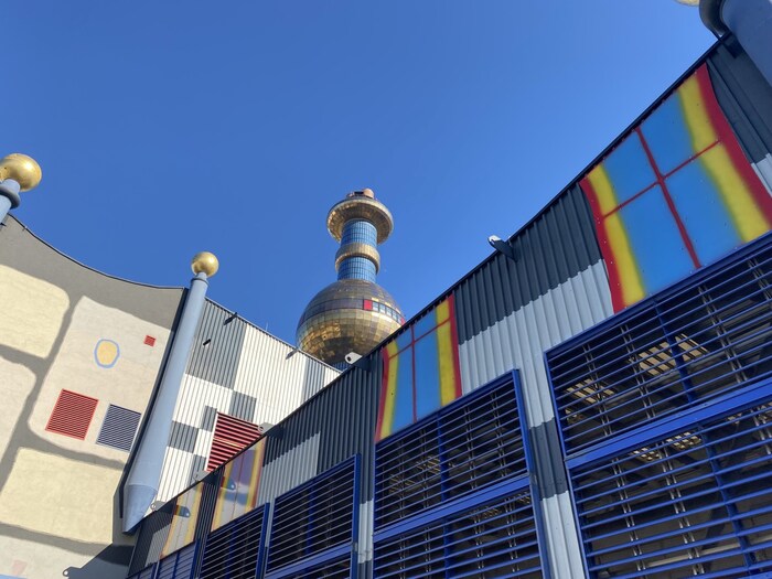 Neuer Erlebnispfad in der Hundertwasser-Müllverbrennungsanlage.