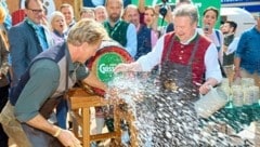 Bis zum 8. Oktober wird hier direkt neben dem Wiener Prater in Lederhosen und Dirndl gefeiert! (Bild: Starpix / A. Tuma,)