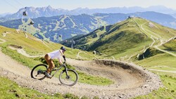 Bikeparks erfreuen sich zunehmender Beliebtheit. (Bild: Armin Walcher)