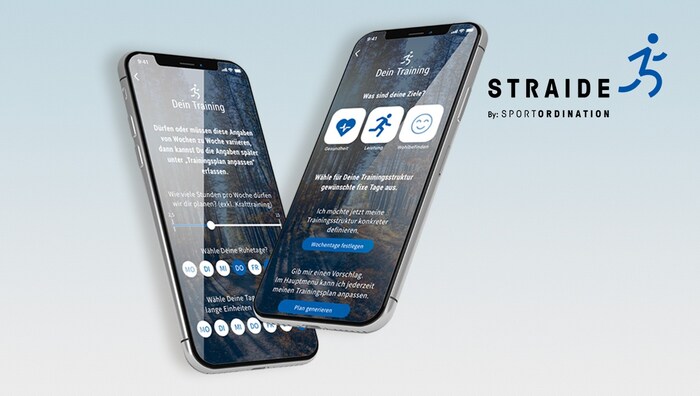 Heuer können die Teilnehmerinnen und Teilnehmer erstmals die innovative Gesundheits-App „Straide ...