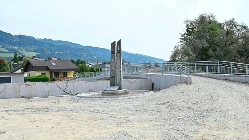 Hochwasserschutz in Lavamünd (Kärnten) (Bild: EVELYN HRONEK)