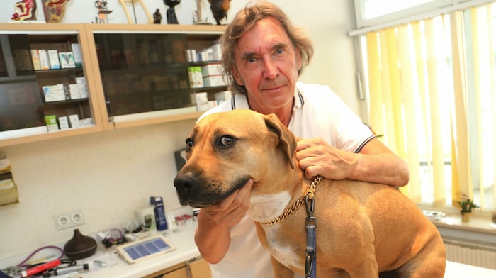 Georg Rainer behandelt Tiere immer, obwohl die Notversorgung eingestellt wurde.