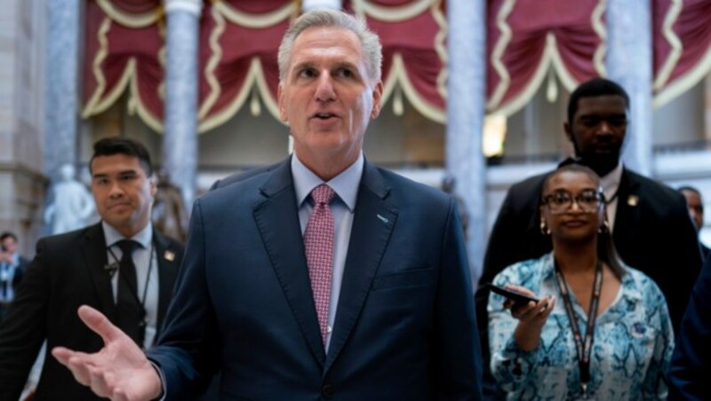 Kevin McCarthy, Vorsitzender des US-Repräsentantenhauses (Bild: AP)