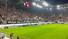 LASK-Fans haben nicht nur um den Erhalt der Klubfarben Angst. (Bild: krone.at)