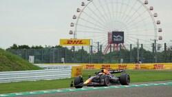 Max Verstappen erzielte zum Auftakt in Suzuka die Bestzeit. (Bild: AP)