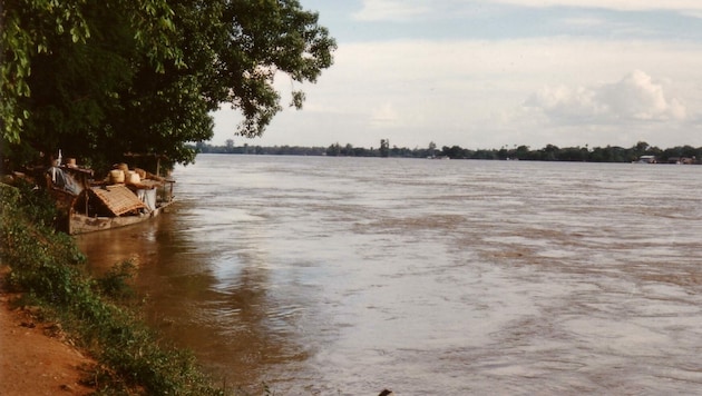 Am Fluss Chindwin kam es zu dem schweren Schiffsunglück (Bild: Wagaung/Wikipedia (CC BY-SA 3.0))