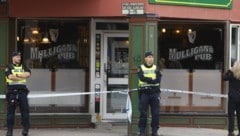 In einem Lokal in der schwedischen Kleinstadt Sandviken (Bild) wurden am späten Donnerstagabend vier Menschen bei Schüssen verletzt. Zwei davon erlagen ihren Verletzungen. (Bild: AFP)