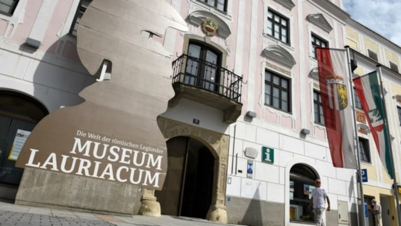 as Museum Lauriacum lädt zur Zeitreise „Die spinnen die Römer“ (Bild: Wolfgang Spitzbart)