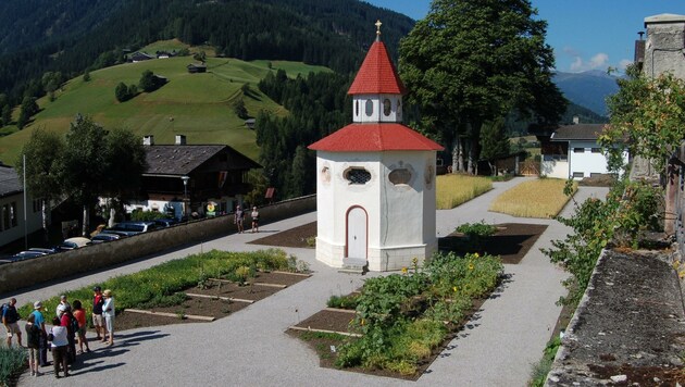 Der Klostergarten Maria Luggau ist auch denkmalgeschützt. (Bild: Denkmalamt)