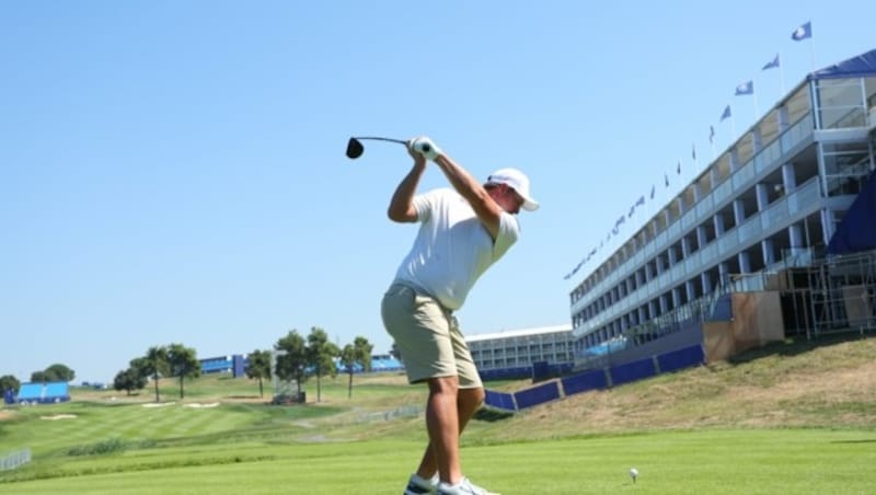 Sepp Straka trainierte mit Europas Team schon einige Tage im Marco Simone Golf und Country Club von Rom. (Bild: Ryder Cup Europe)