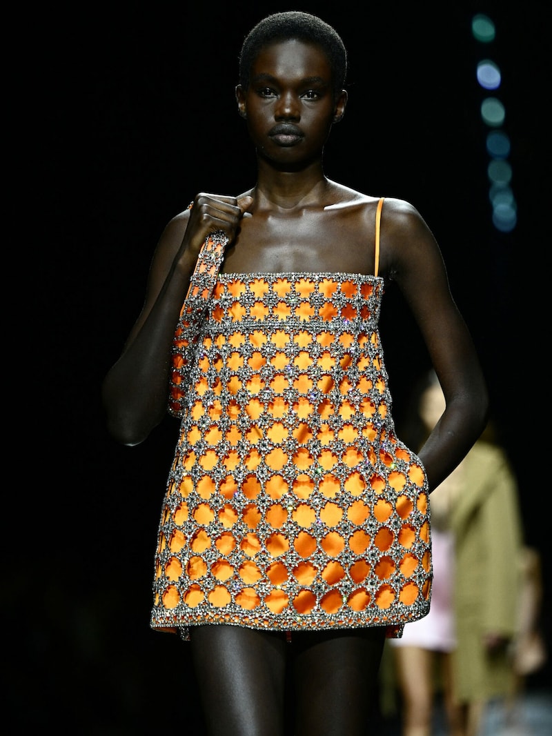 Gucci Spring/Summer 2024 (Bild: APA/AFP/GABRIEL BOUYS)